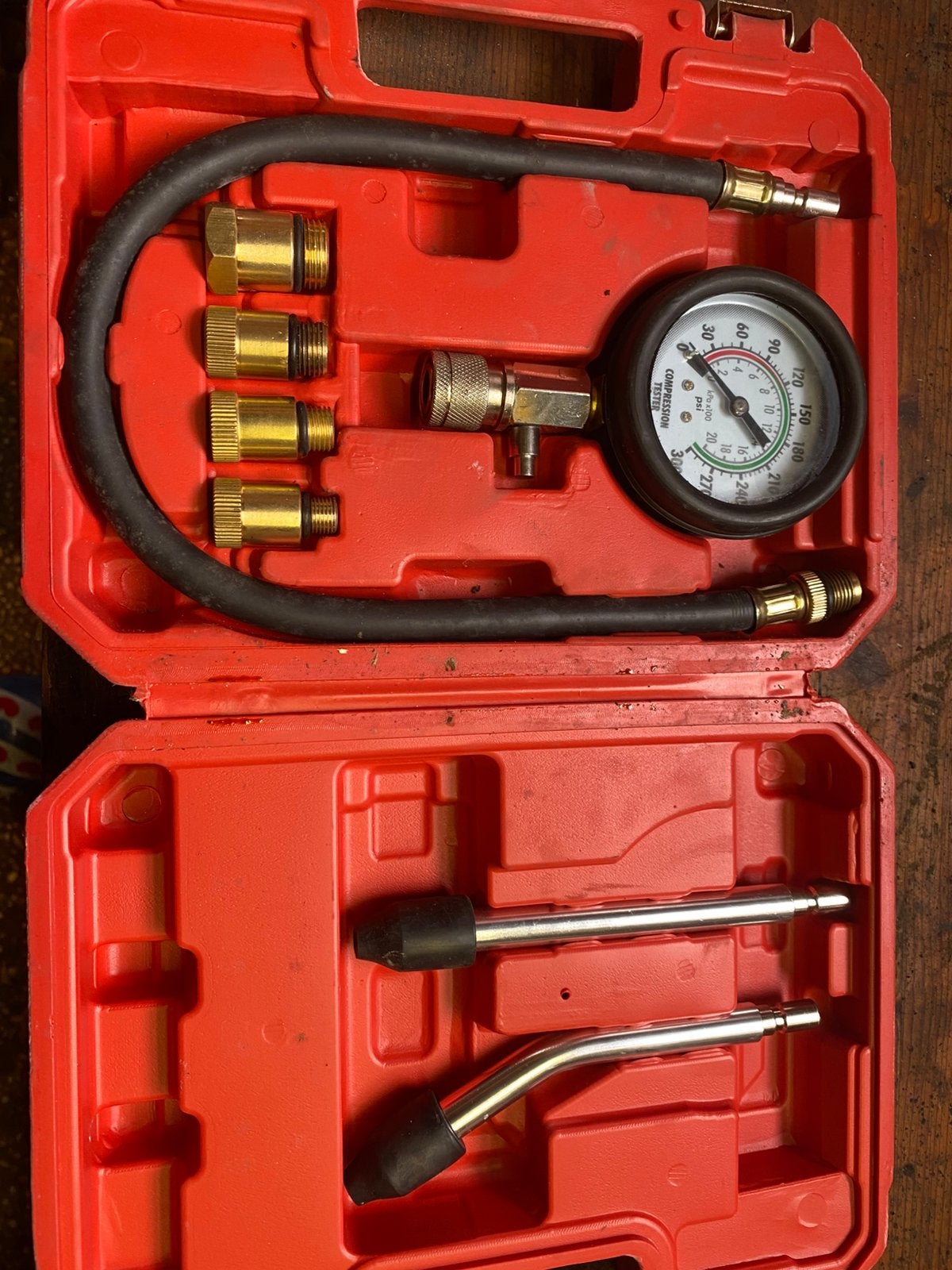 Hbm compressie tester, Ophalen, Zo goed als nieuw