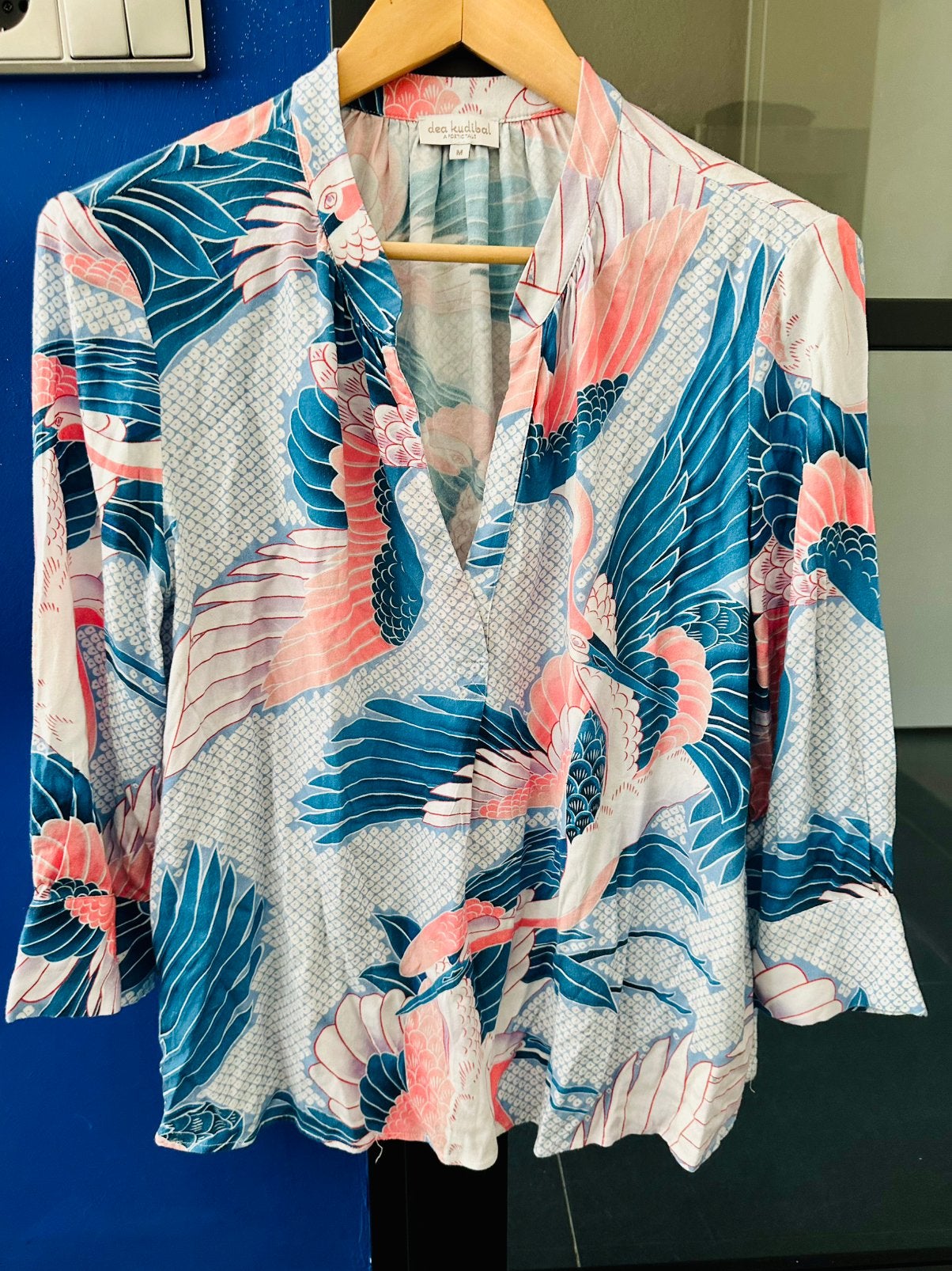 Dea Kudibal blouse met driekwart mouwen maat M, Maat 38/40 (M), Overige kleuren, Ophalen of Verzenden, Zo goed als nieuw