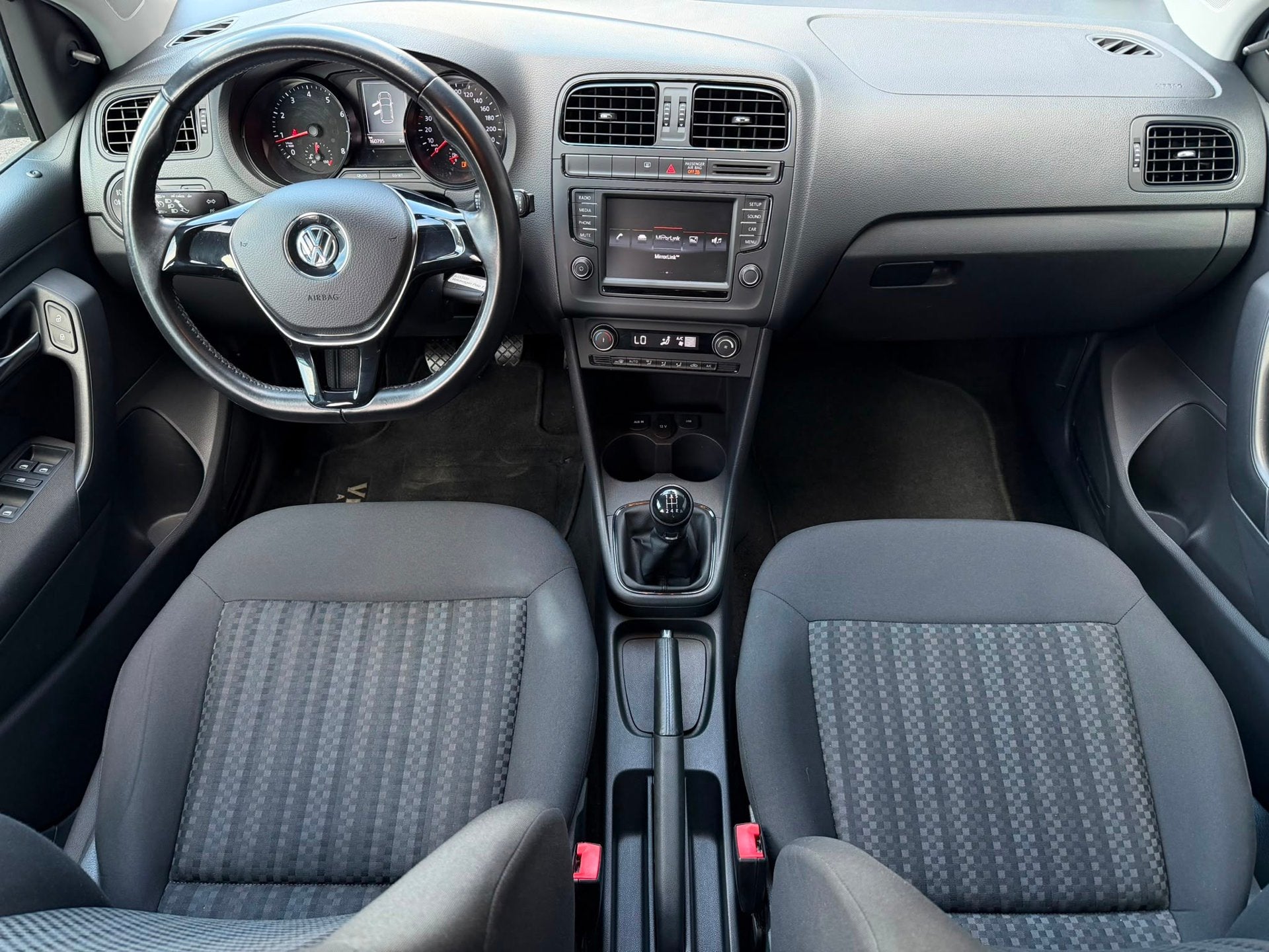 Volkswagen Polo 1.0 Trendline|Grijs|Rijklaar, Auto's, Gebruikt, Bedrijf, Handgeschakeld, 999 cc