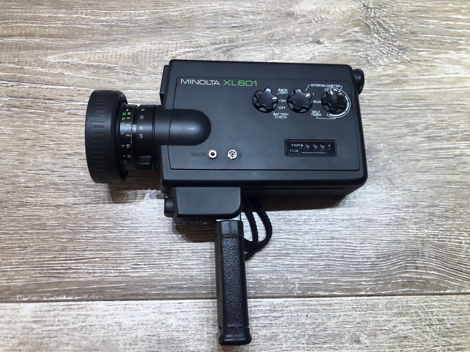 Minolta XL601 Super 8 Camera incl tas, Ophalen of Verzenden, 8mm, Camera