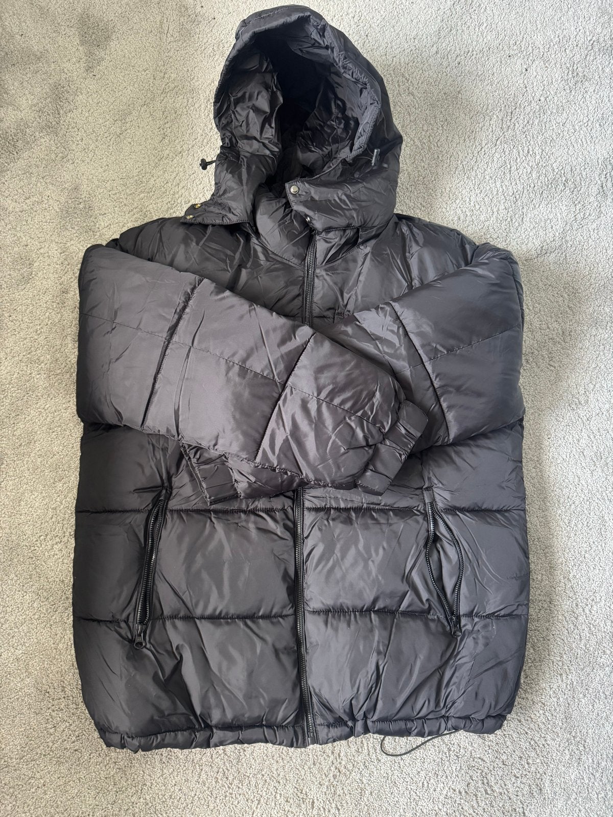 Ralph Lauren Puffer Jas Maat M Zwart, Ophalen of Verzenden, Nieuw, Maat 48/50 (M), Zwart