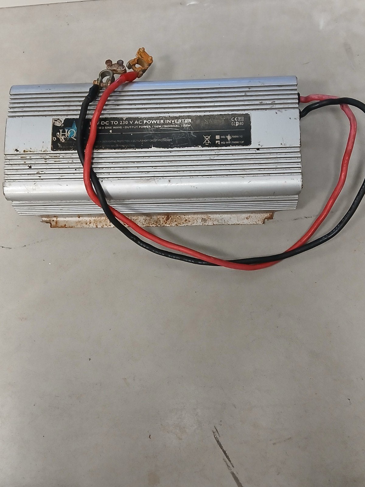 HQ 12V DC naar 230V AC Omvormer 1700W/1500W, Ophalen of Verzenden