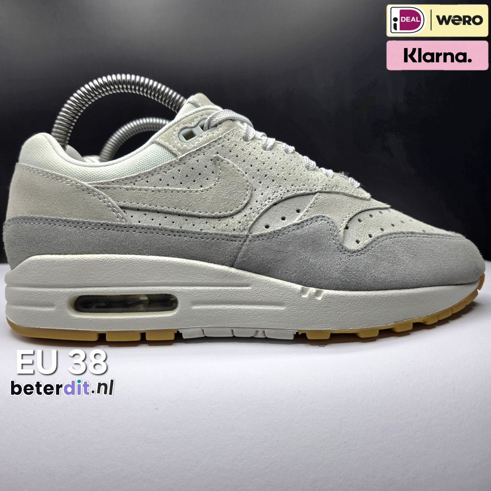Nike Air Max 1 Premium 'Barely Grey'
Maat: 38, Ophalen of Verzenden, Nike, Nike, Grijs