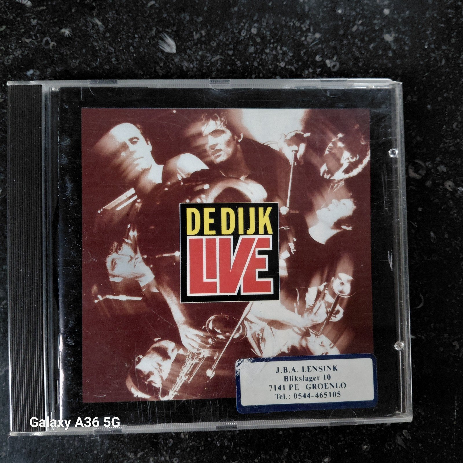 De Dijk - Live CD (1990) - Pop/Rock Album, Gebruikt, Pop, Ophalen of Verzenden, Live-album