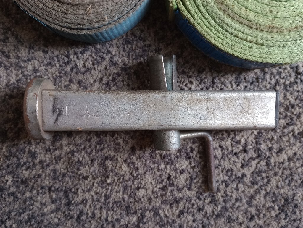 Spanband oproller magneet spanbandoproller Be-Roller, Ophalen of Verzenden, Gebruikt