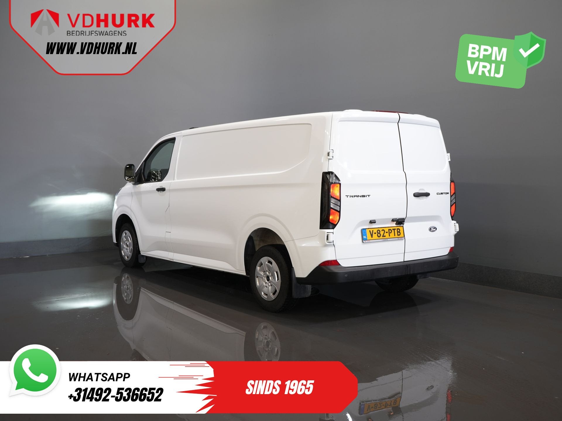 Ford Transit Custom 2.0 TDCI L2 Trend Carplay/ Camera/ Clima, Voorwielaandrijving, Stof, Gebruikt, 1836 kg