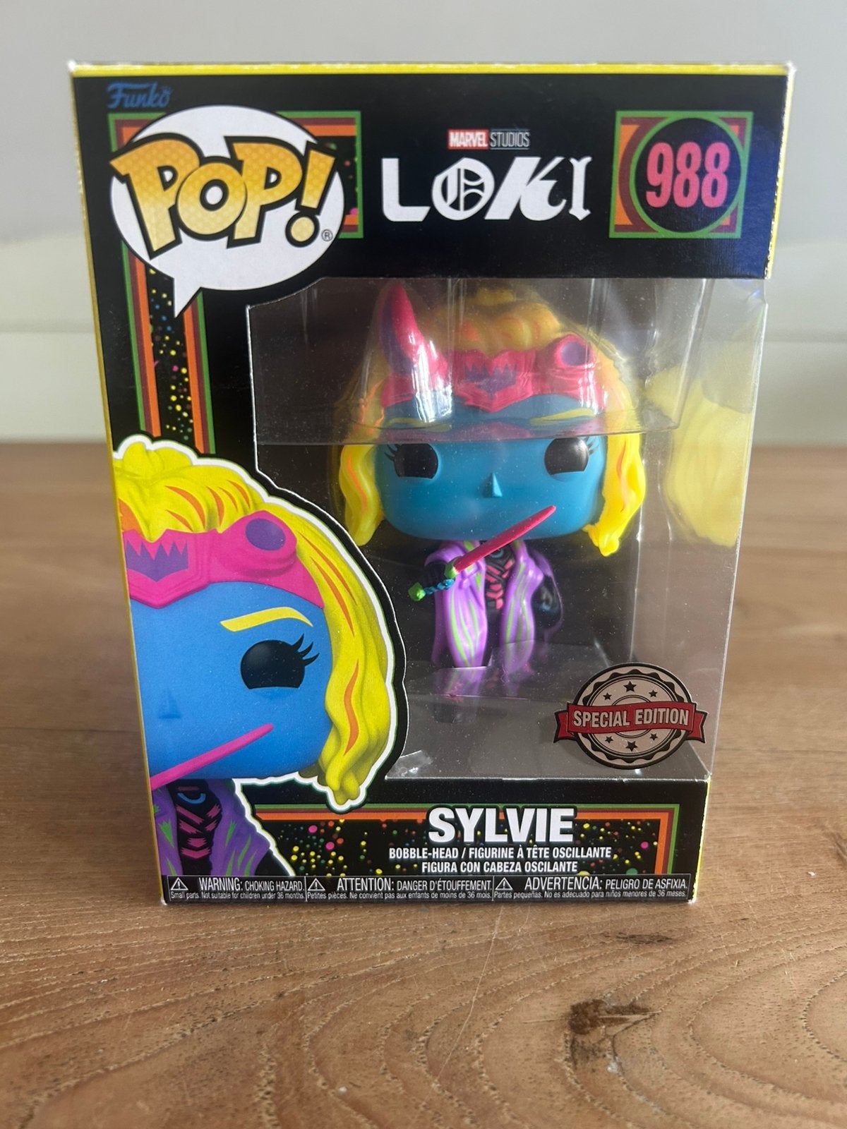 Sylvie (Black Light) Funko pop #988, Verzamelen, Poppetjes en Figuurtjes, Ophalen of Verzenden, Zo goed als nieuw