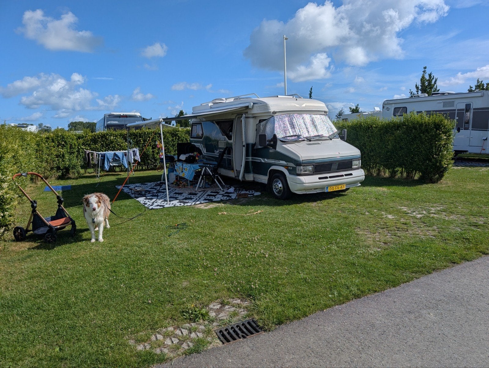 Fiat hobby600 vintage camper, Vast bed, Treinzit, Tot en met 3, Particulier
