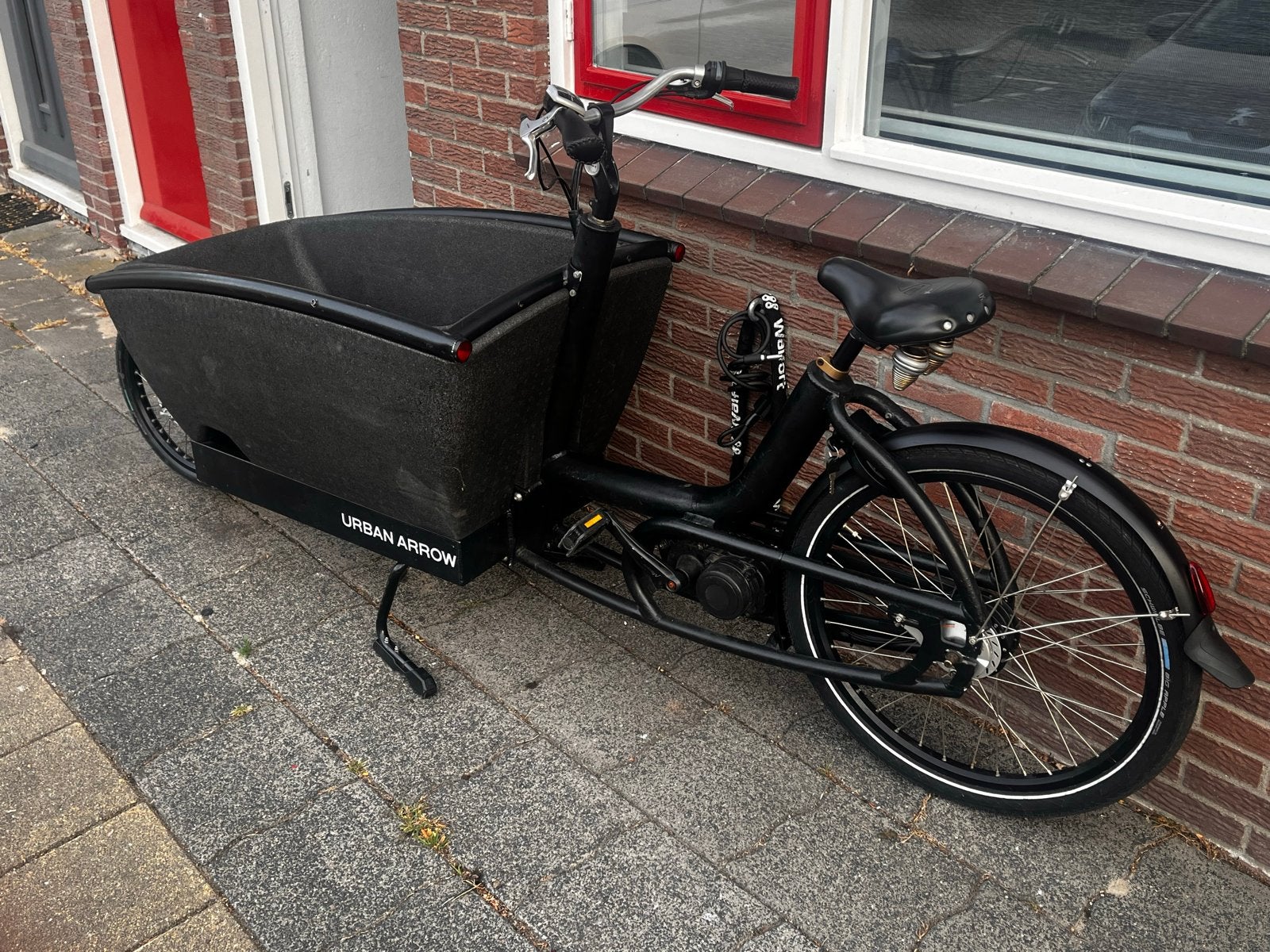Urban arrow bakfiets gen 1 €1550 !!!!, Fietsen en Brommers, Gebruikt, Elektrisch, 2 kinderen, Trommelrem