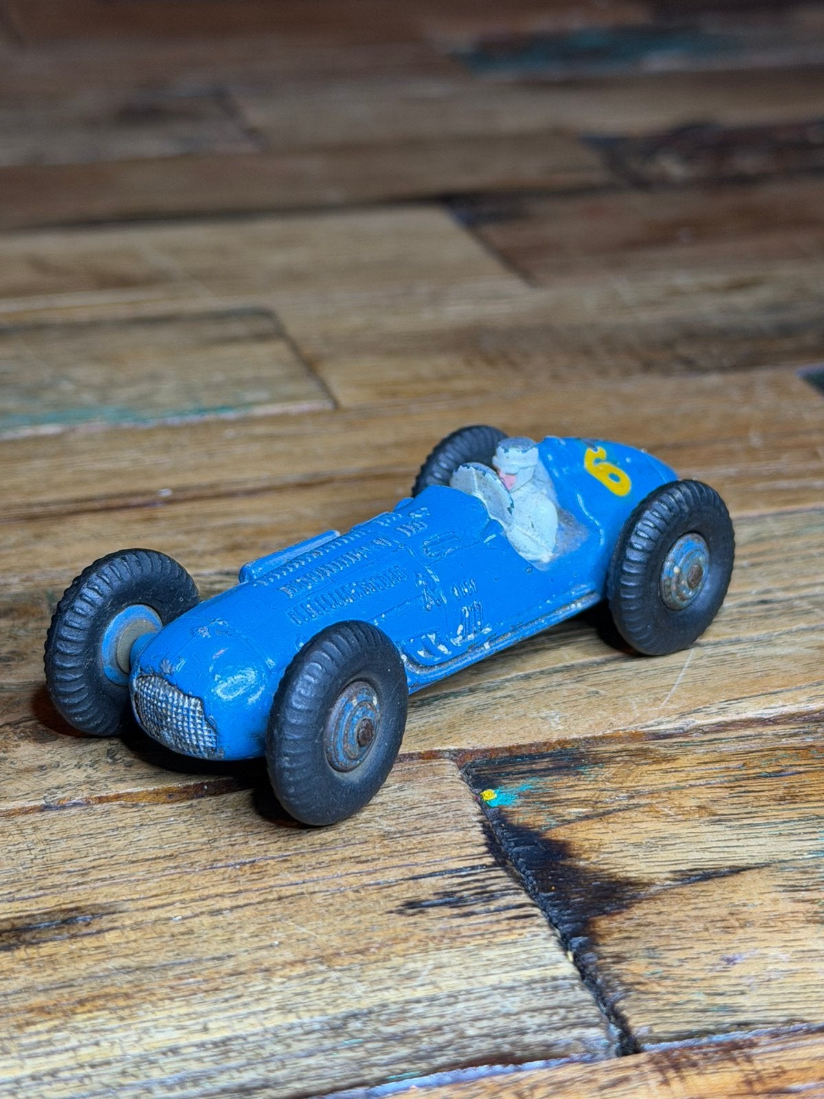 Dinky Toys France 23H Talbot-Lago racewagen nr. 6, Ophalen of Verzenden, Gebruikt, Auto, Dinky Toys