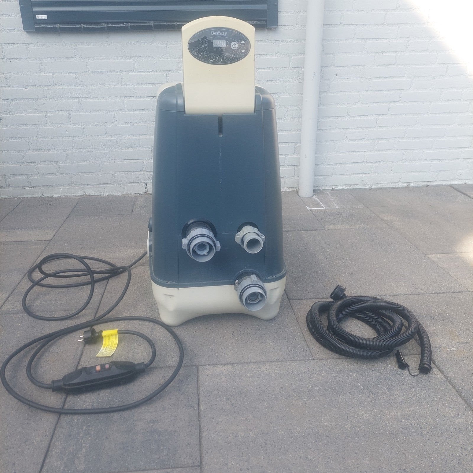 pomp jacuzzi verwarming bubbels  miami spa lay-z-spa, Tuin en Terras, Zwembad-toebehoren, Ophalen, Gebruikt