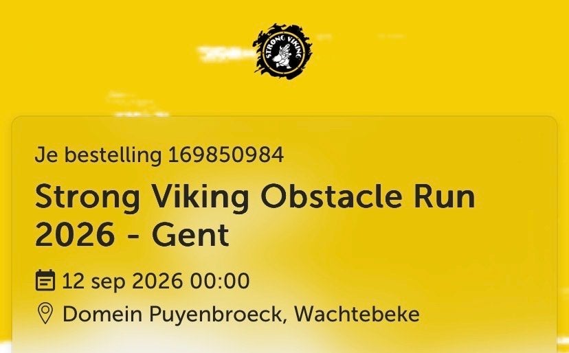 Strong Viking Run Gent 42 Kilometer, Tickets en Kaartjes, Eén persoon