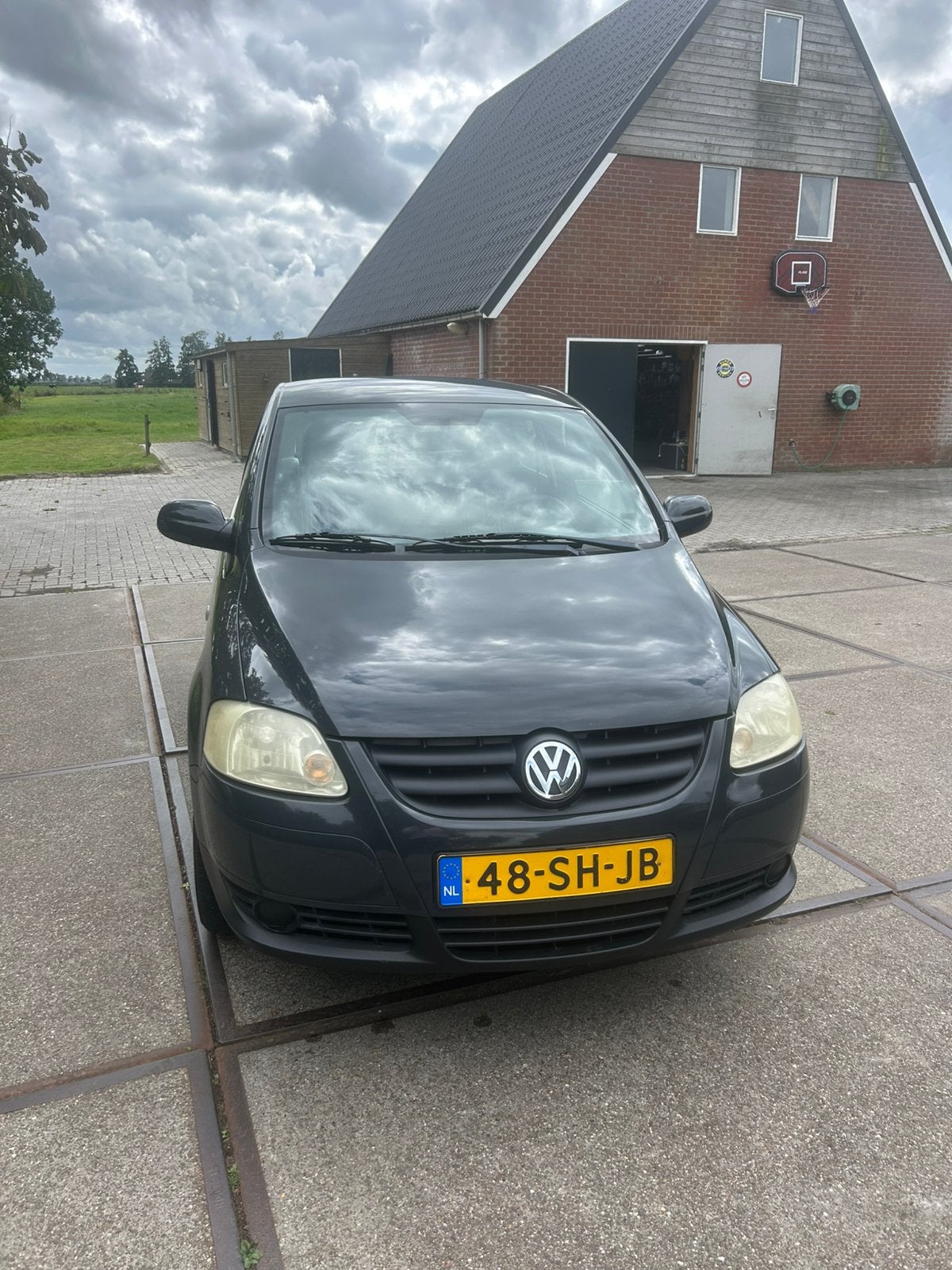 Volkswagen Fox 1.4 55KW 2006 Grijs, Auto's, Voorwielaandrijving, 15 km/l, 4 cilinders, 4 stoelen