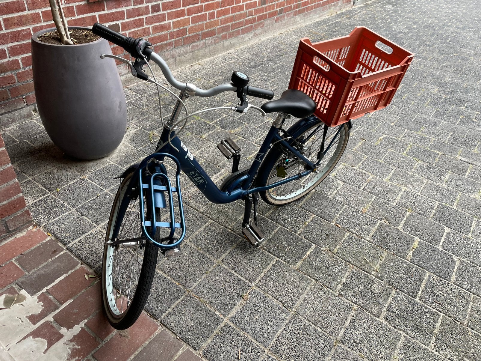 Batavus fiets, Fietsen en Brommers, Ophalen, Gebruikt, Terugtraprem, 20 inch of meer