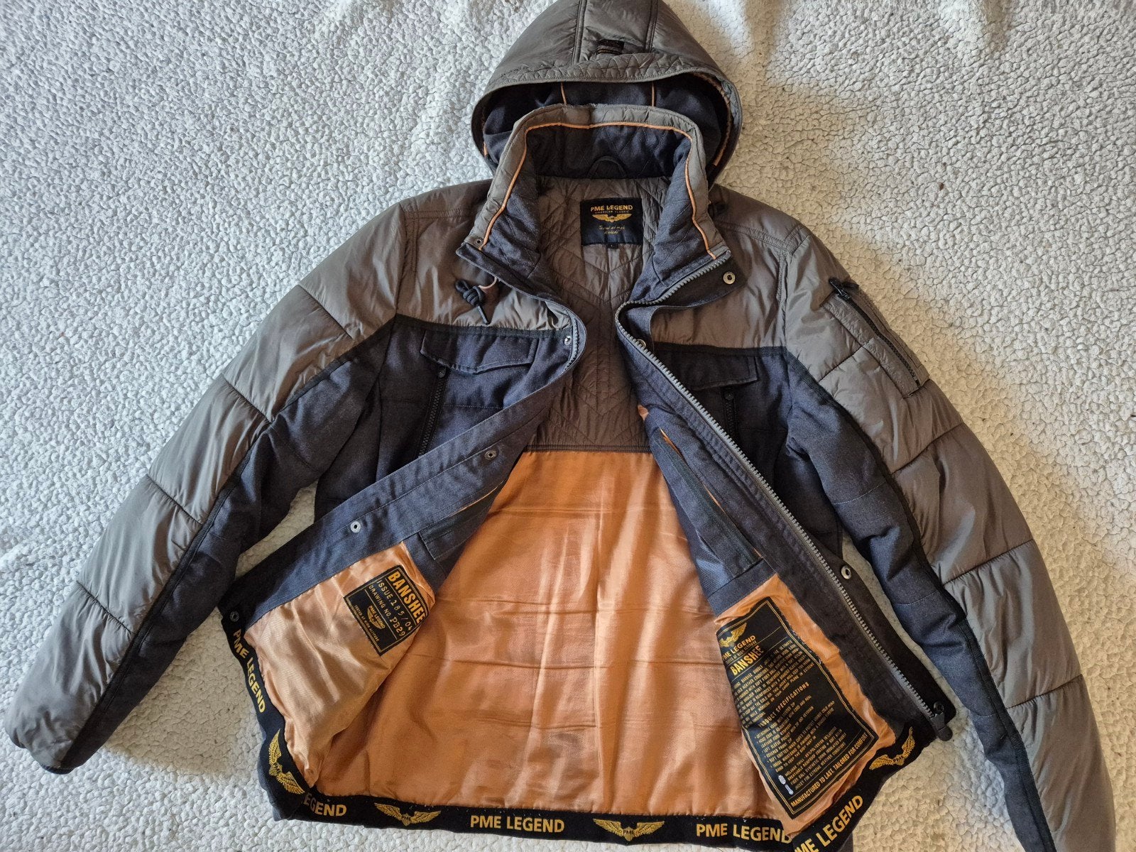 Pme Legend Pall Mall jas winterjas Banshee maat L, Maat 52/54 (L), Verzenden, ., Zo goed als nieuw