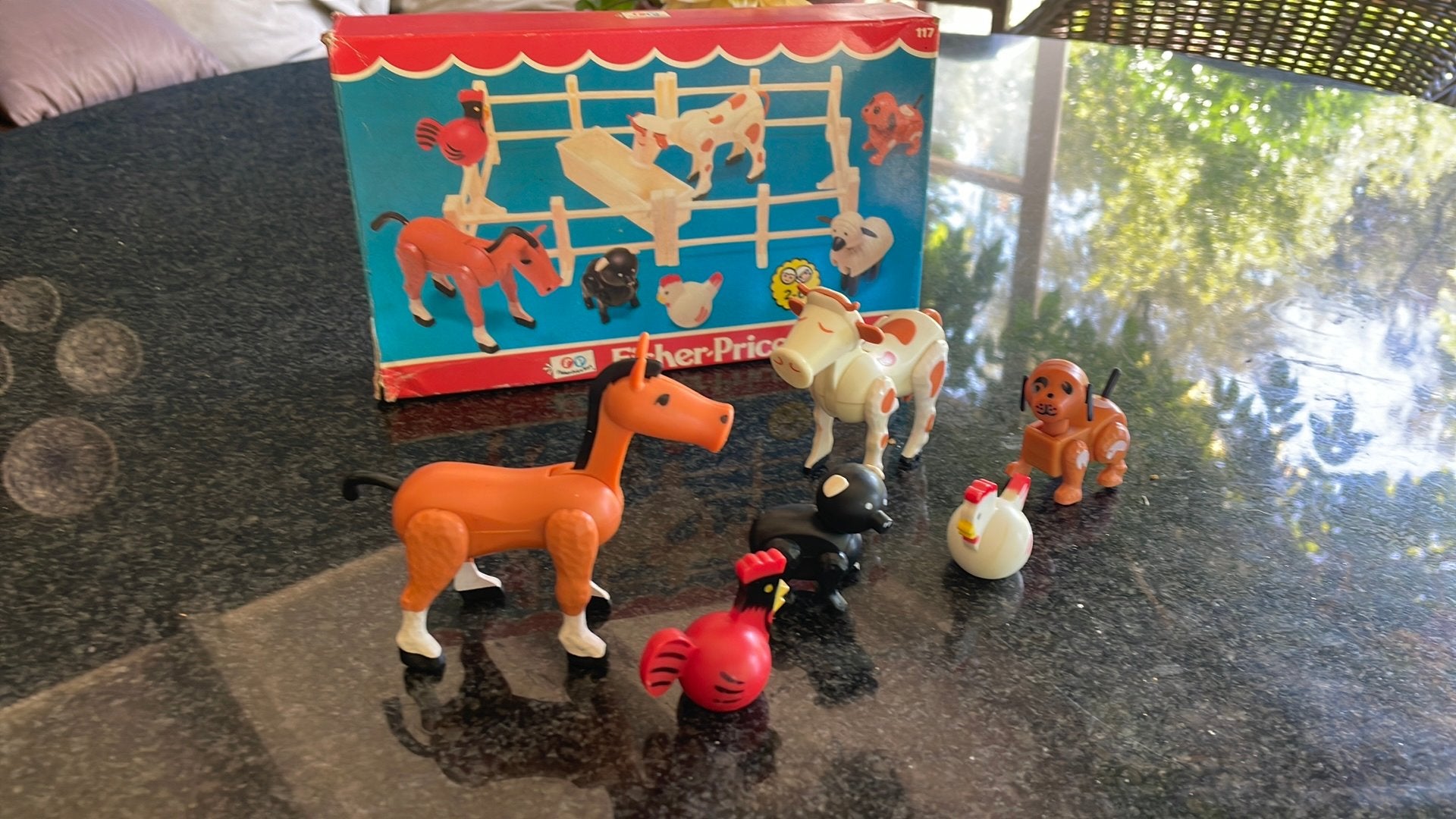 Fisher price dierenfiguren, Ophalen, Zo goed als nieuw