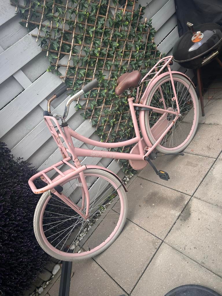 Roze Spirit transportfiets, gebruikt, Ophalen of Verzenden, Gebruikt, Terugtraprem, 16 inch
