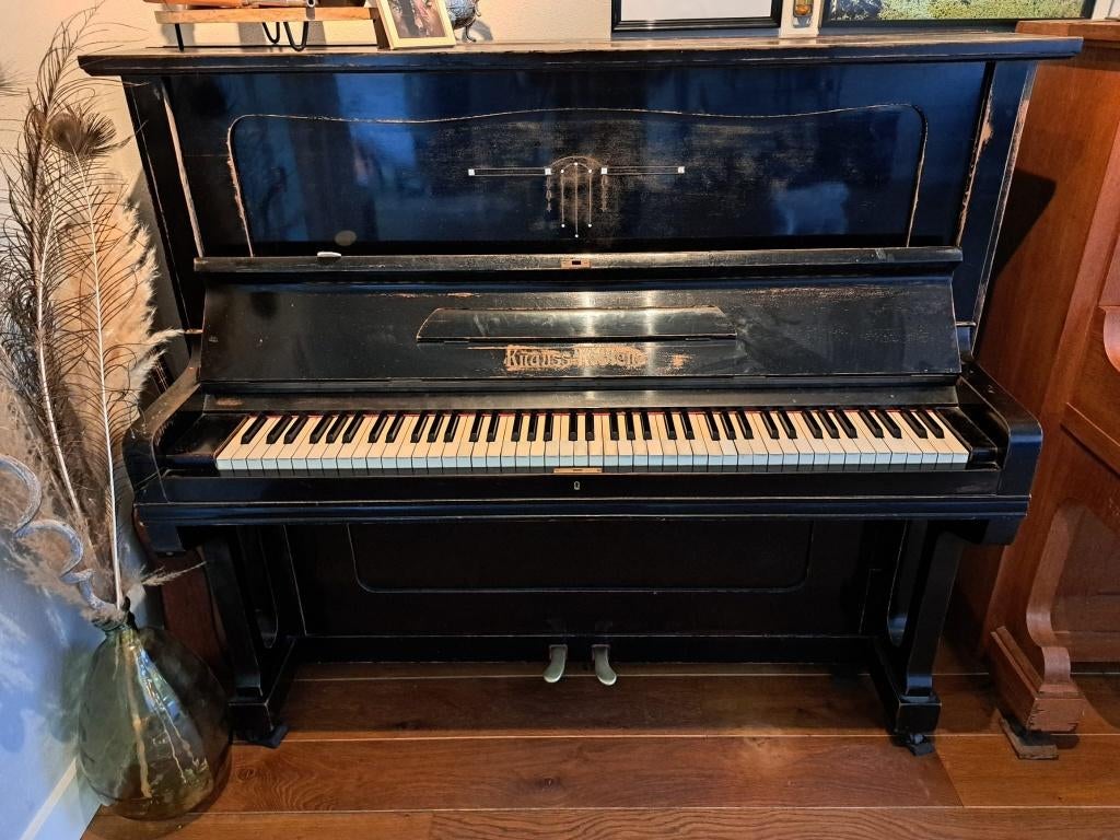 Piano, Ophalen, Gebruikt, Zwart, Piano