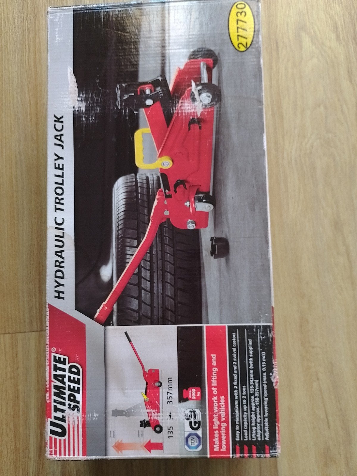 Ultimate Speed Hydraulische Garagekrik - Nieuw in doos, Auto diversen, Ophalen, Hydraulisch, Garagekrik