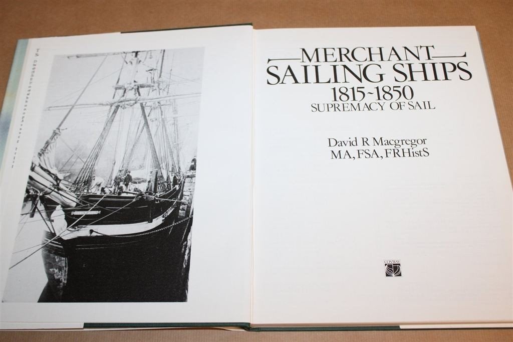 Merchant Sailing Ships 1815-1850 — Zeilschepen & Pakketboten, Gebruikt, -, -, Ophalen of Verzenden