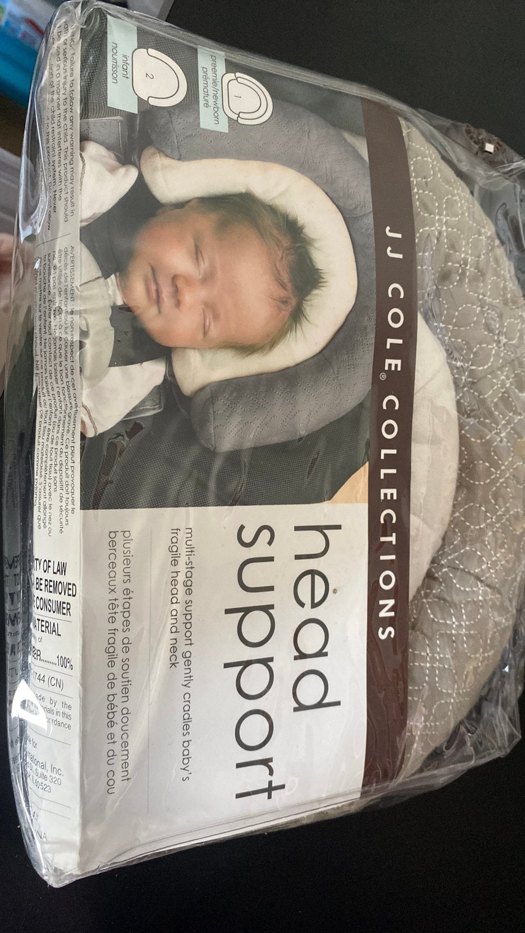 Hoofdsteuntje baby voor in autostoeltje, Overige merken, Autogordel, Ophalen of Verzenden, Zo goed als nieuw