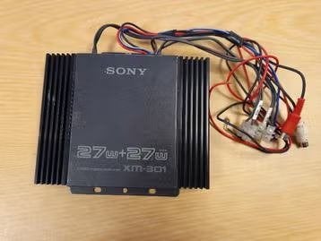 ✅ Sony XM-301 vintage autoversterker getest werkend, Ophalen of Verzenden, Gebruikt