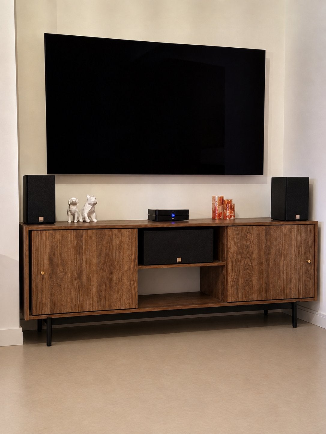 Dali Opticon mk2 front en center speaker, Audio, Tv en Foto, Ophalen, Zo goed als nieuw, Surroundset, Geschikt voor surround/home cinema