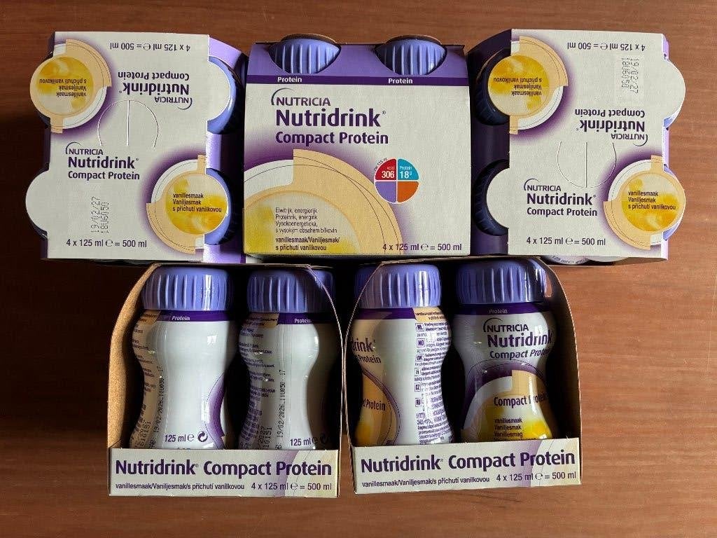 20x Nutridrink compact protein vanillesmaak 125ml, Ophalen of Verzenden