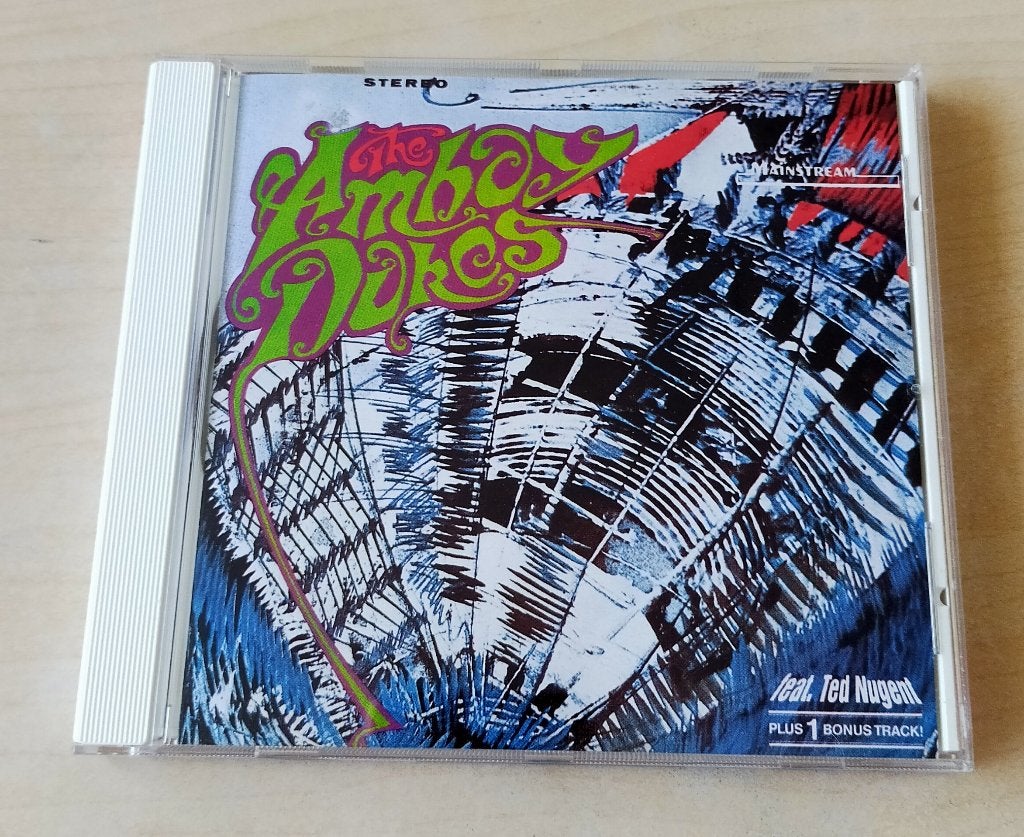 The Amboy Dukes CD 1967/1991 Ted Nugent, Cd's en Dvd's, Cd's | Rock, Ophalen of Verzenden, Zo goed als nieuw, Psychedelic Rock