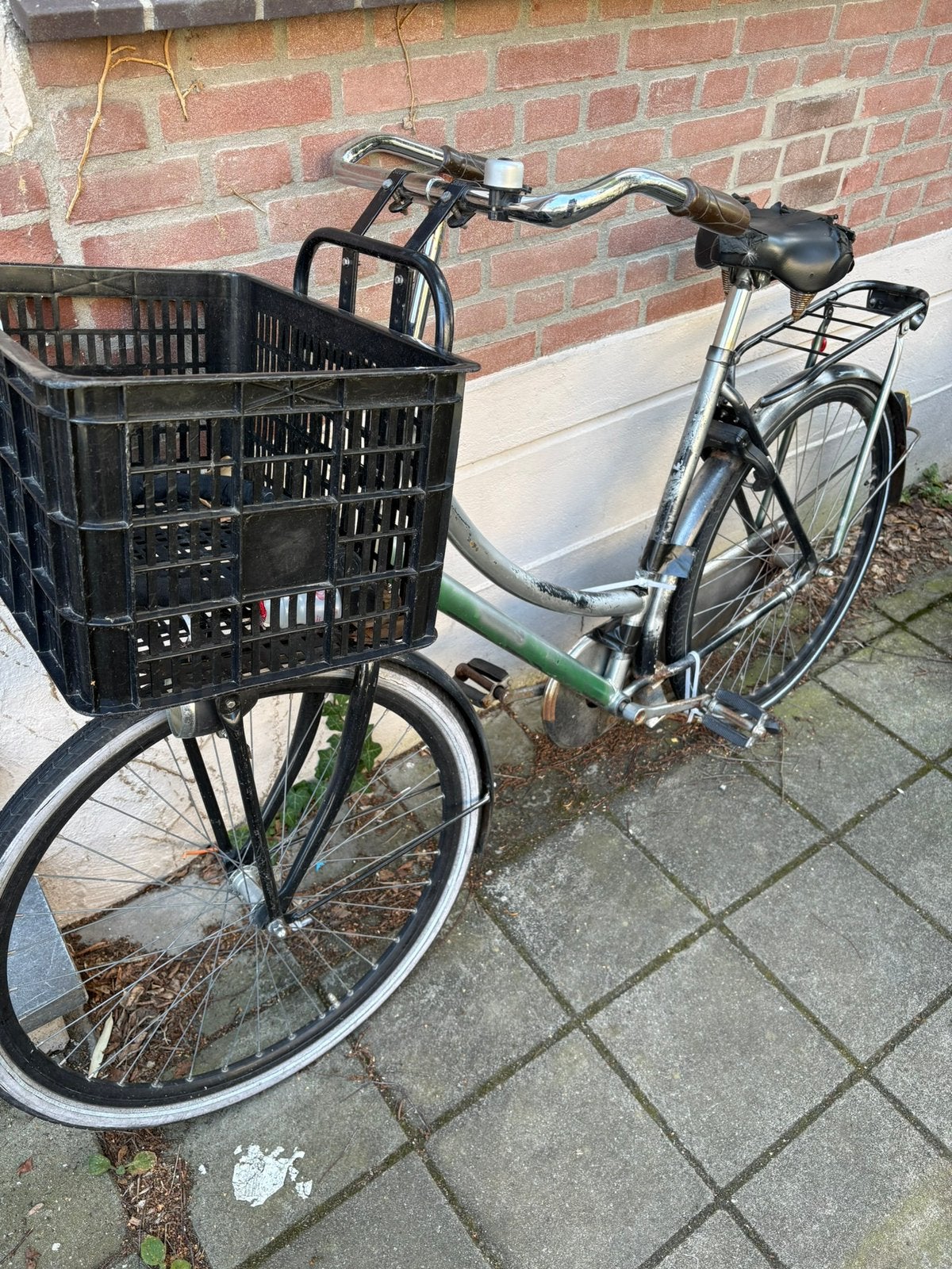 Cortina fiets (opknapper), Ophalen, Gebruikt, Terugtraprem