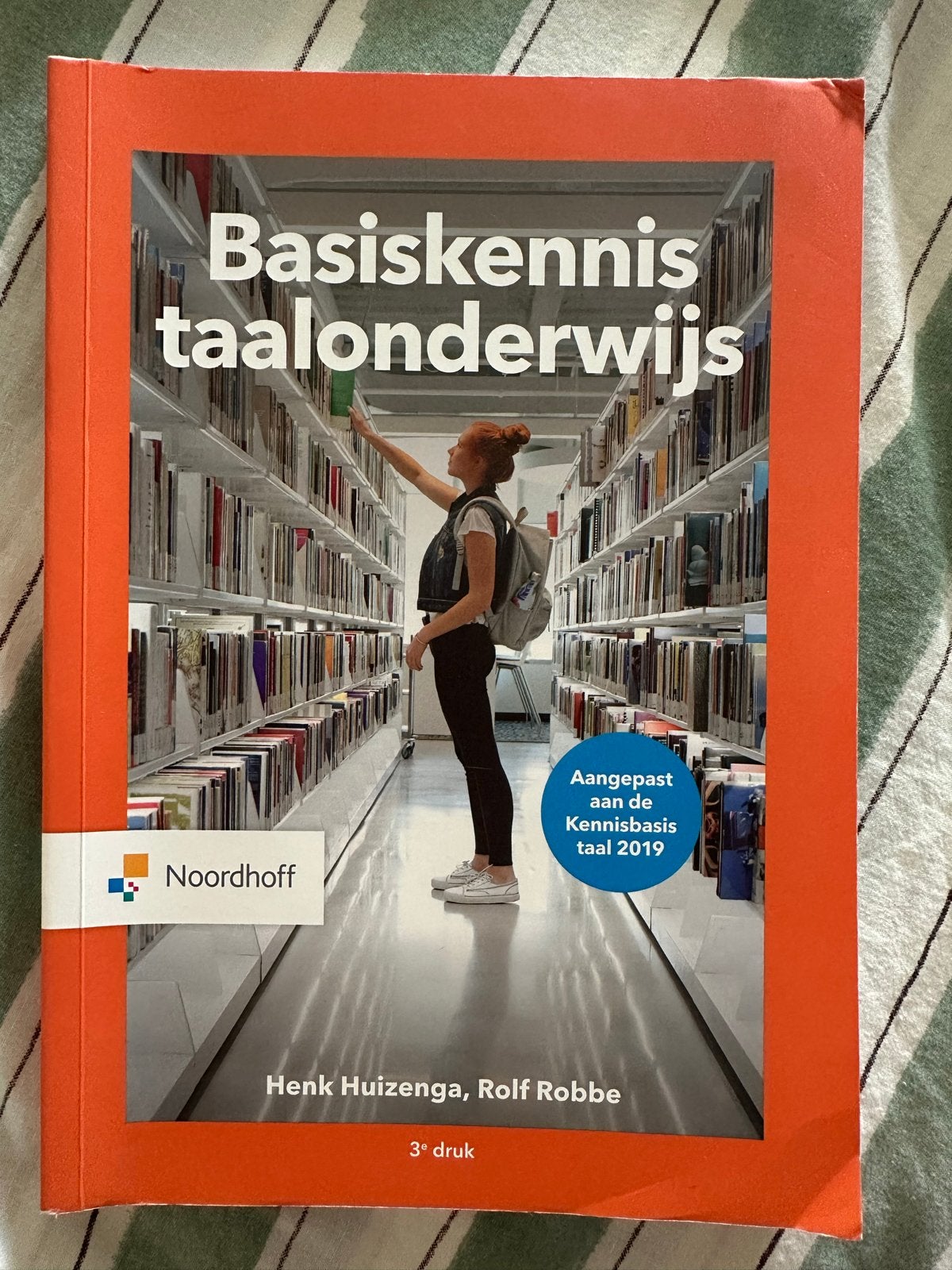 Basiskennis taalonderwijs (2019) - Pabo, Ophalen of Verzenden, Alpha, Zo goed als nieuw, HBO