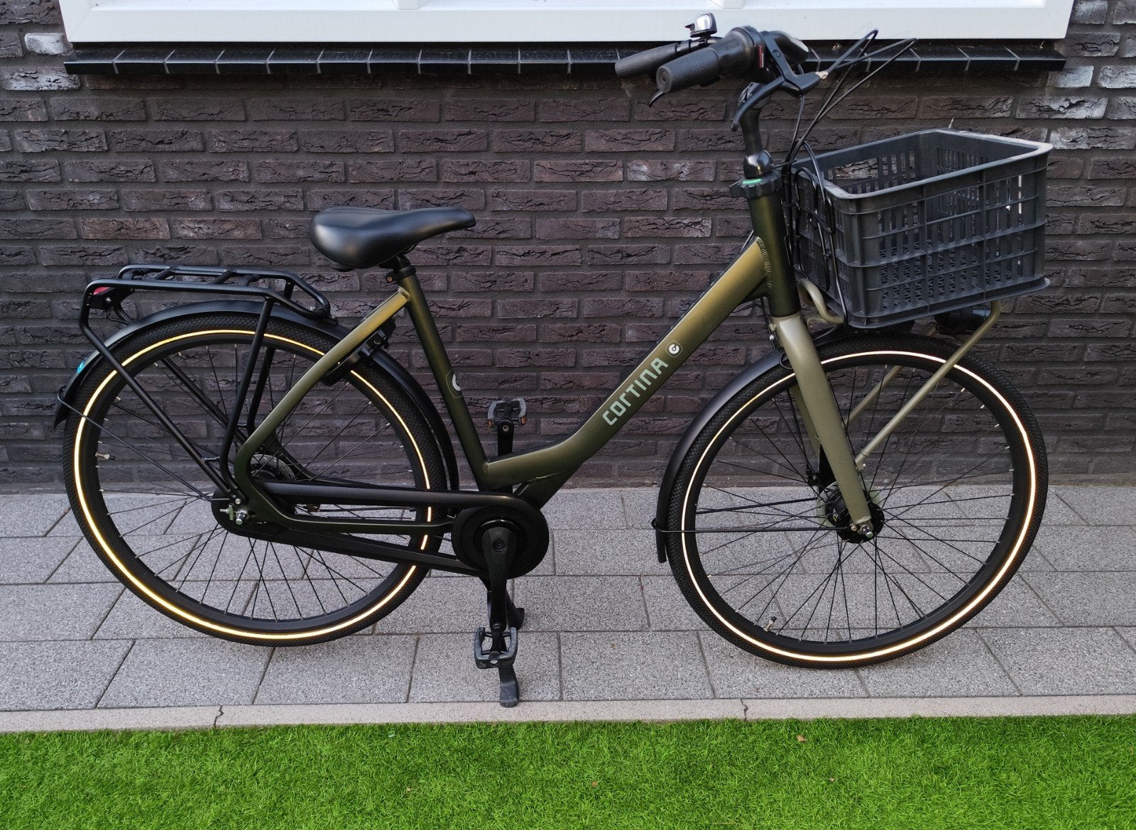 cortina common 28 inch in perfecte staat, Fietsen en Brommers, Versnellingen, Zo goed als nieuw, 50 tot 53 cm, Trommelrem