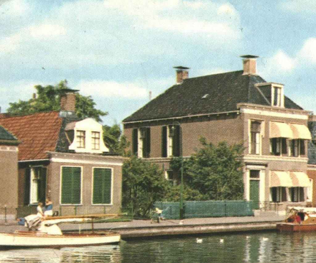 43944 Woudsend 1963 Friesland Postzegel afgeweekt, Ophalen of Verzenden, 1960 tot 1980, Gelopen, Friesland