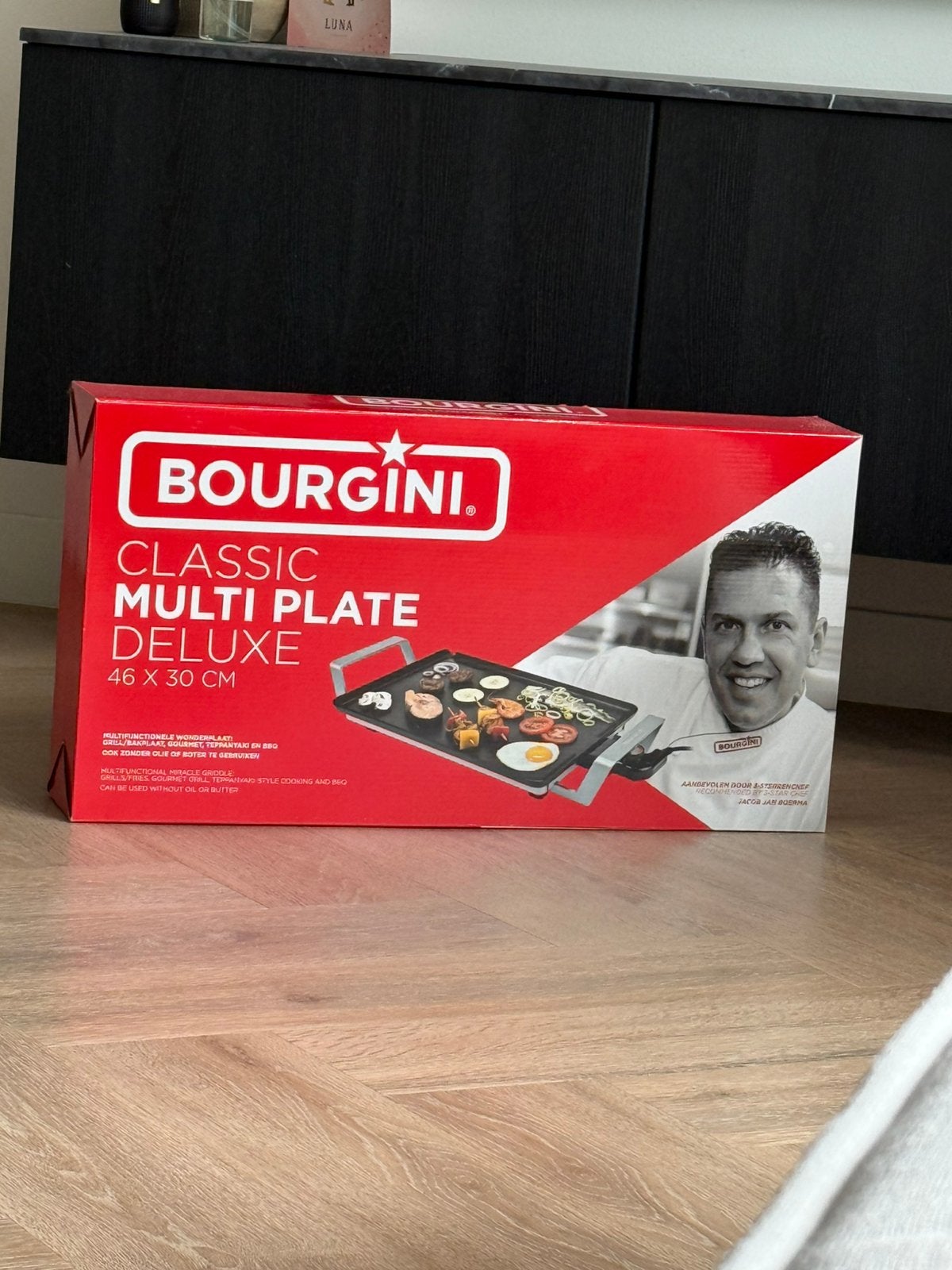 Bourgini grillplaat helemaal nieuw!, Ophalen, Nieuw