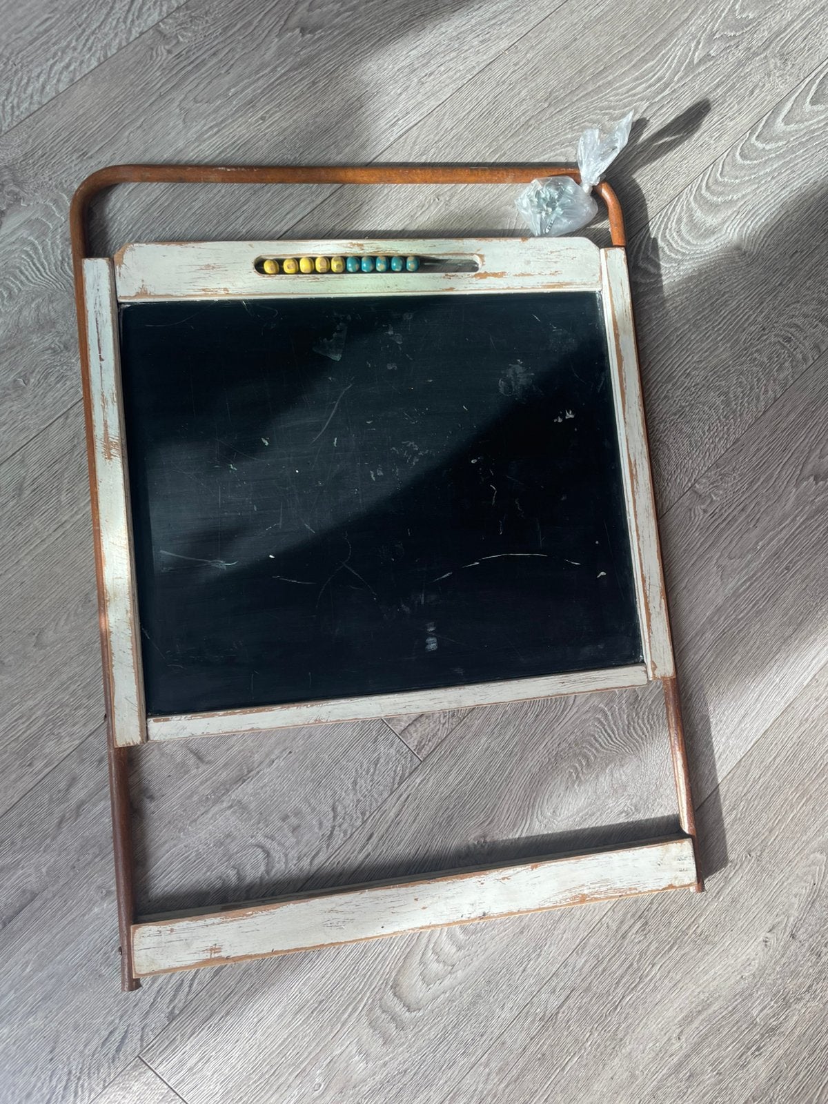 Oud schoolbord, Ophalen, Gebruikt, Krijtbord