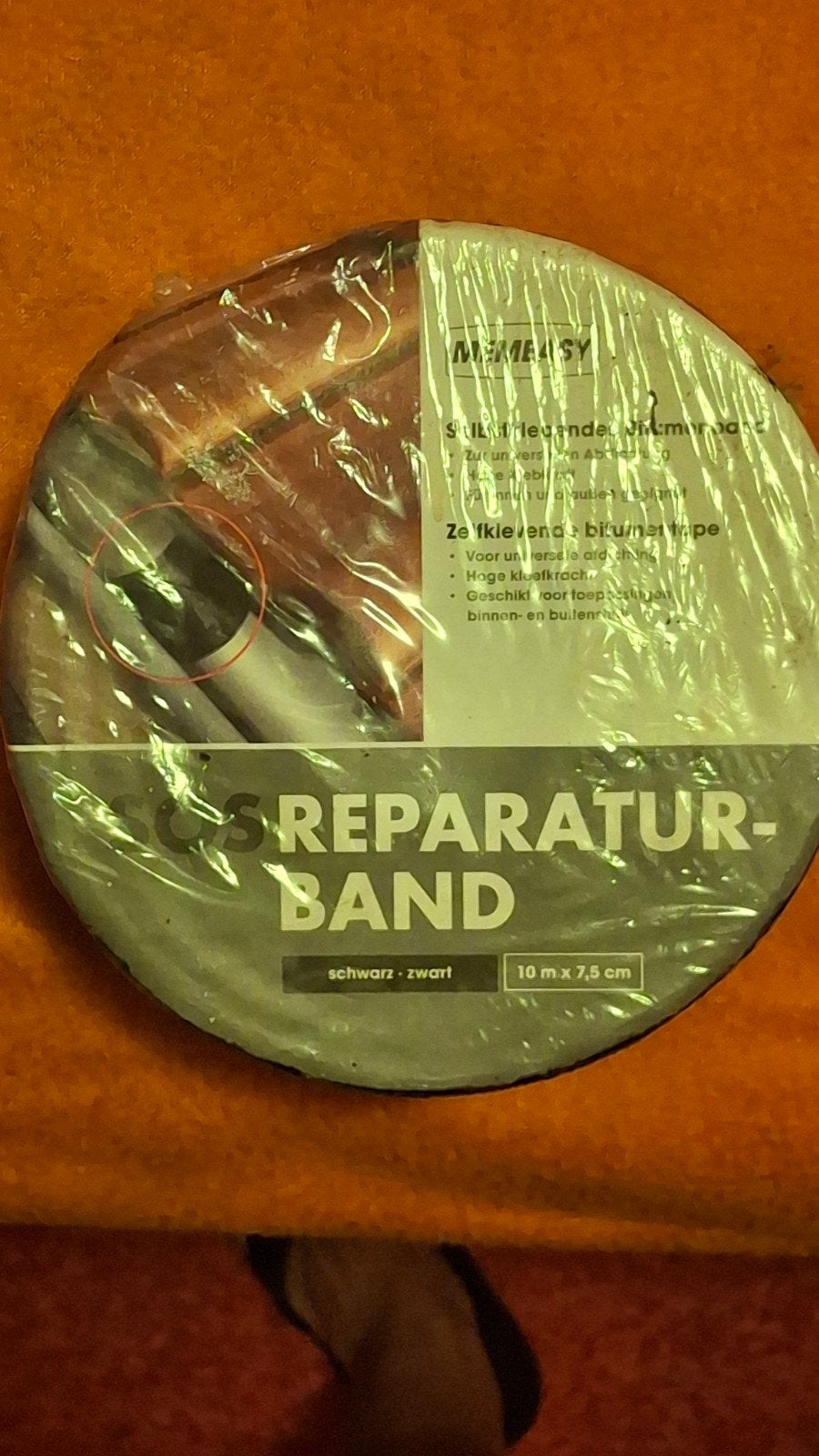 SOS Reparatieband Zelfklevend Bitumenband 10m x 7,5cm, Ophalen of Verzenden