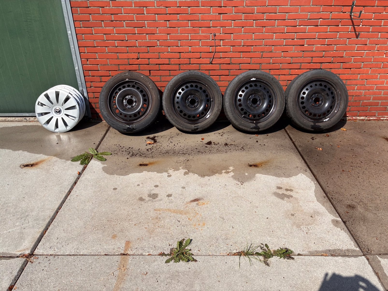 17 inch stalen velgen set, Ophalen, Gebruikt, Banden en Velgen, 17 inch