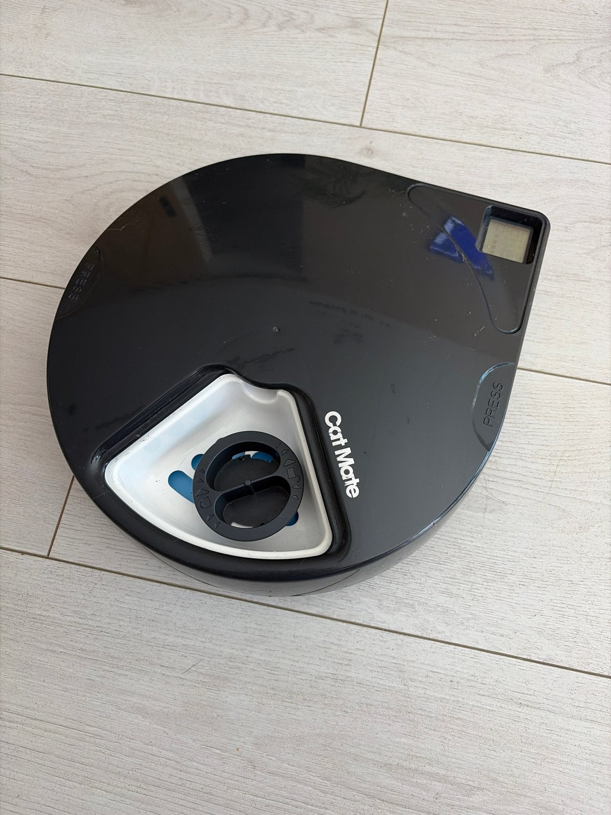 Automatische voerbak kat, Dieren en Toebehoren, Kattenvoerbakken en Drinkbakken, Ophalen, Automatisch, Zo goed als nieuw