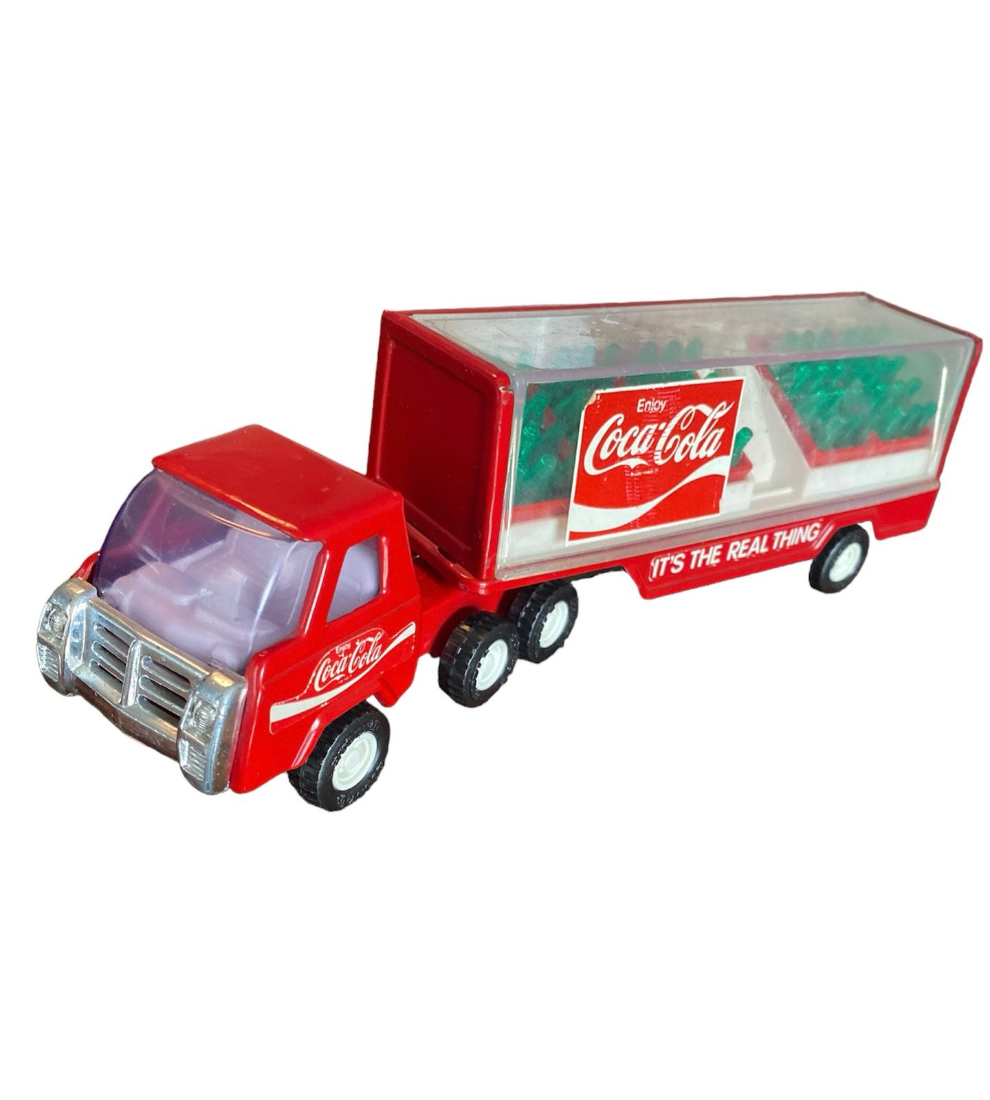 Coca-Cola Vrachtwagen Buddy L met Flessen, Ophalen of Verzenden, Gebruikt