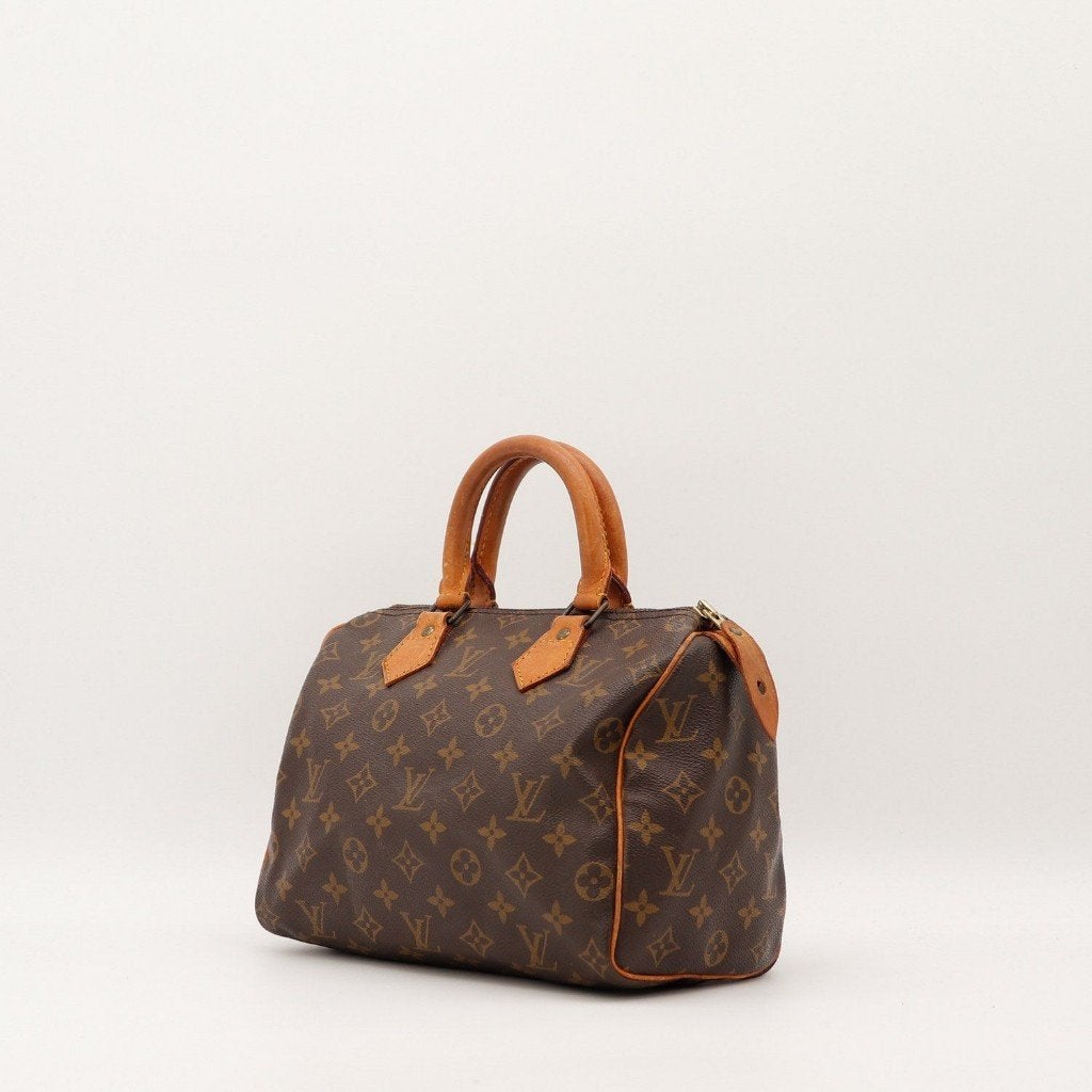 Louis Vuitton Speedy 25 25x19x15 cm handtas, Verzenden, Gebruikt, Bruin, Handtas