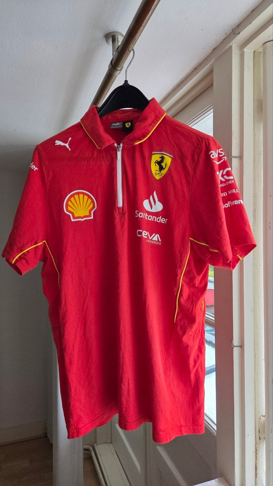 Ferrari F1 Team Puma Polo Shirt - Maat L, Kleding | Heren, Ophalen of Verzenden, Zo goed als nieuw, Puma
