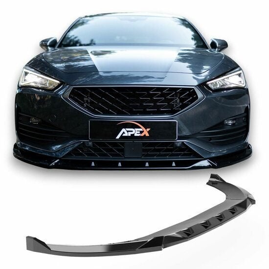 APEX Spoiler Splitter voor Seat Leon Mk1 [2020-2024] glans Z