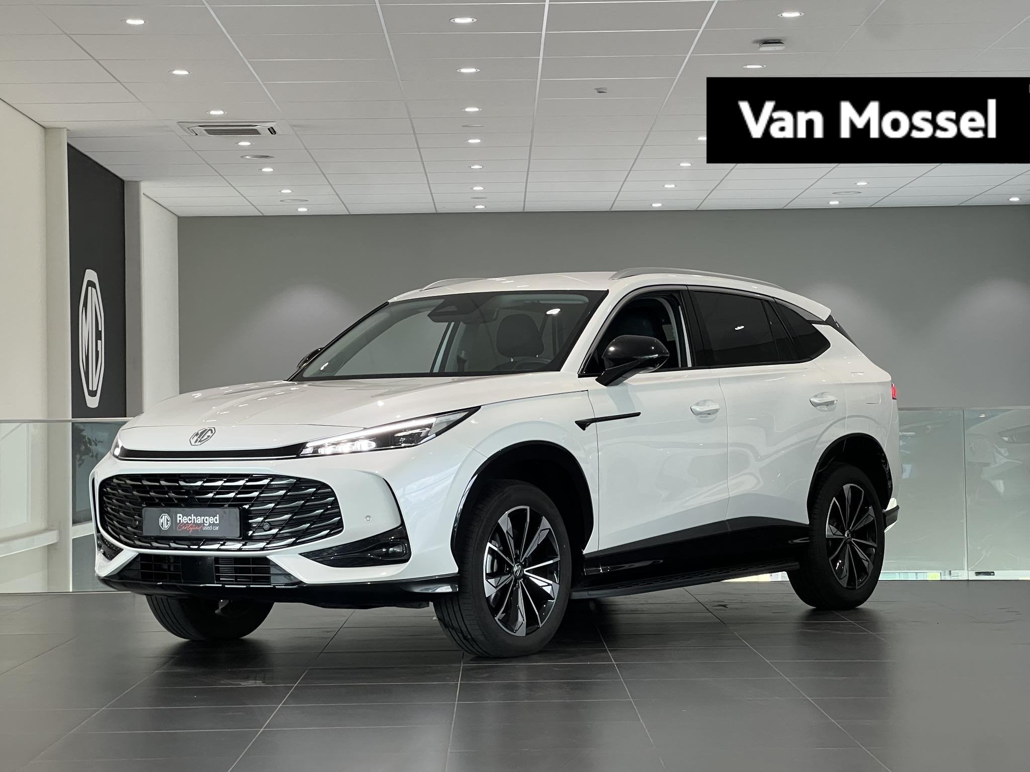 MG HS 1.5 PHEV Luxury | 100km Electrisch | Navi | CarPlay |, Auto's, MG, 12 maanden, Stof, 4 cilinders, Hybride Elektrisch/Benzine
