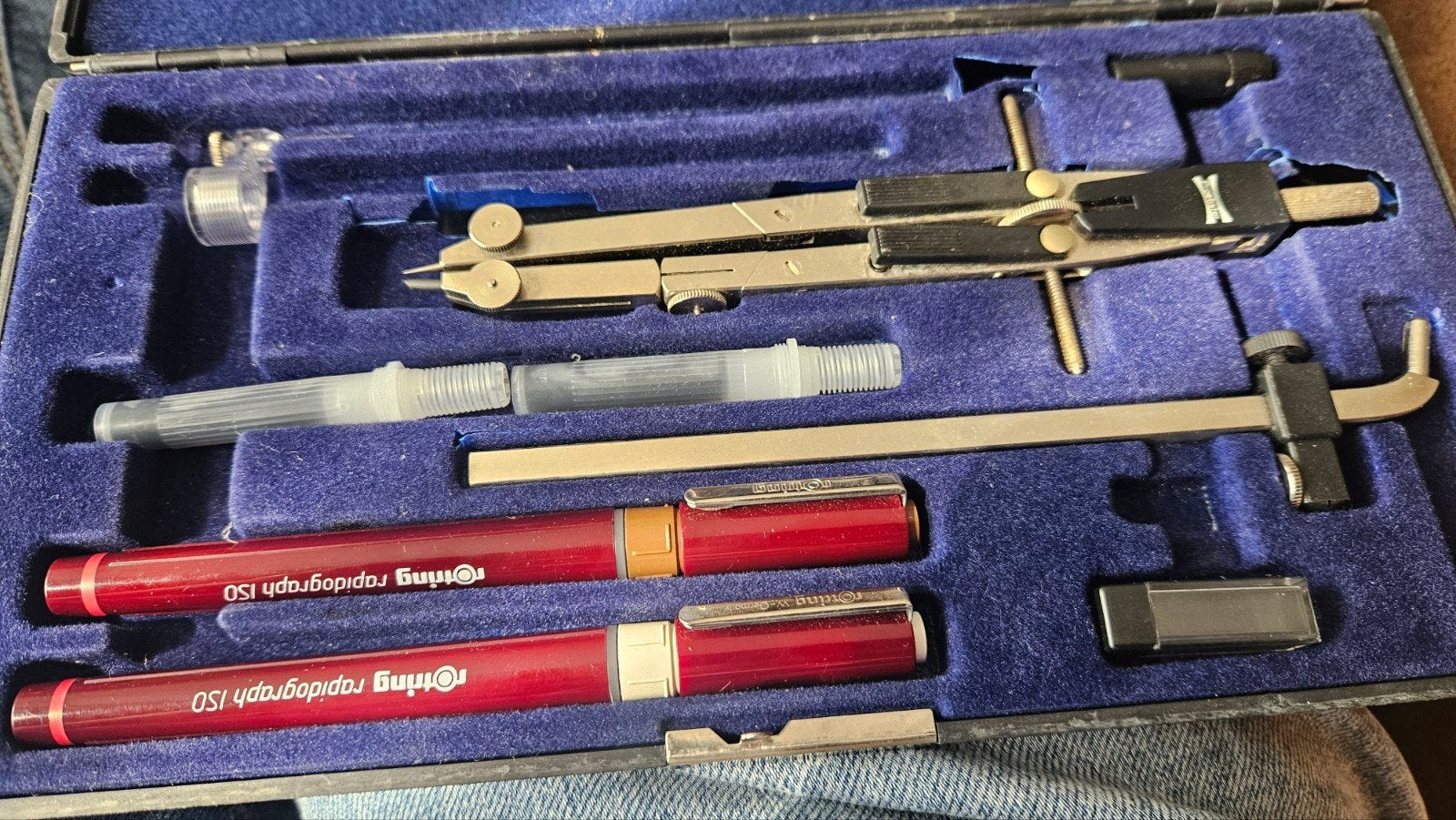 rotring rapidograph pennen en proebster passer set, Ophalen of Verzenden, Nieuw, Overige typen