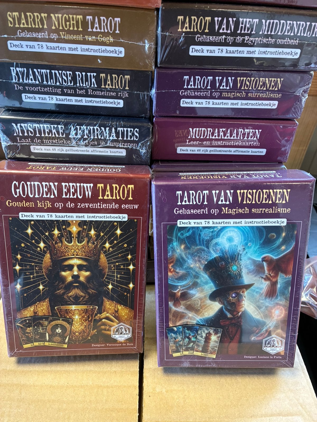 Te koop 24 doosjes Tarot van visioenen, Ophalen of Verzenden, Nieuw