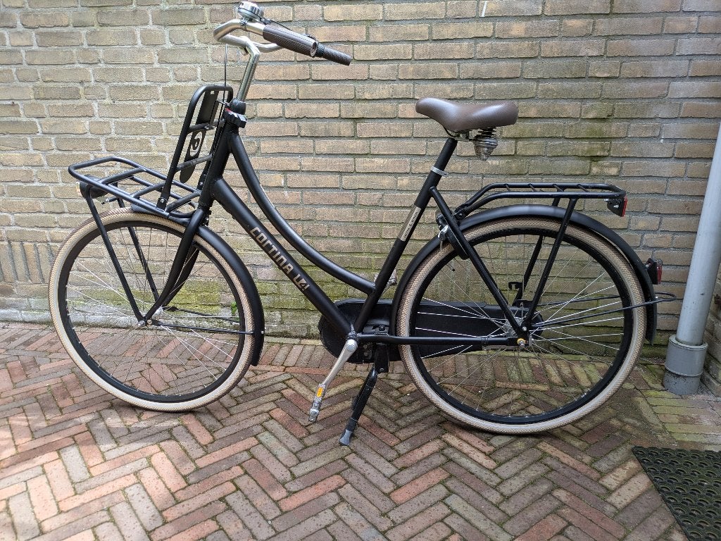Cortina U4 D57 transportfiets, Terugtraprem, Versnellingen, 56 cm of meer, Zo goed als nieuw