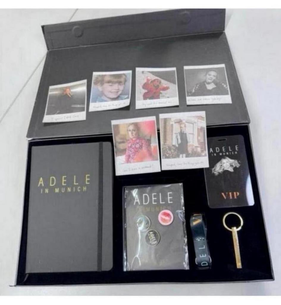 Adele in Munich 2024 VIP Concert Gift Box Munchen Exclusive, Verzamelen, Muziek, Artiesten en Beroemdheden, Nieuw, Overige typen