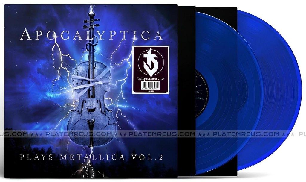 Apocalyptica – Plays Metallica Vol. 2  Nieuw 2 LP Blue Vinyl, 2020 tot heden, 12 inch, Nieuw in verpakking, Poprock