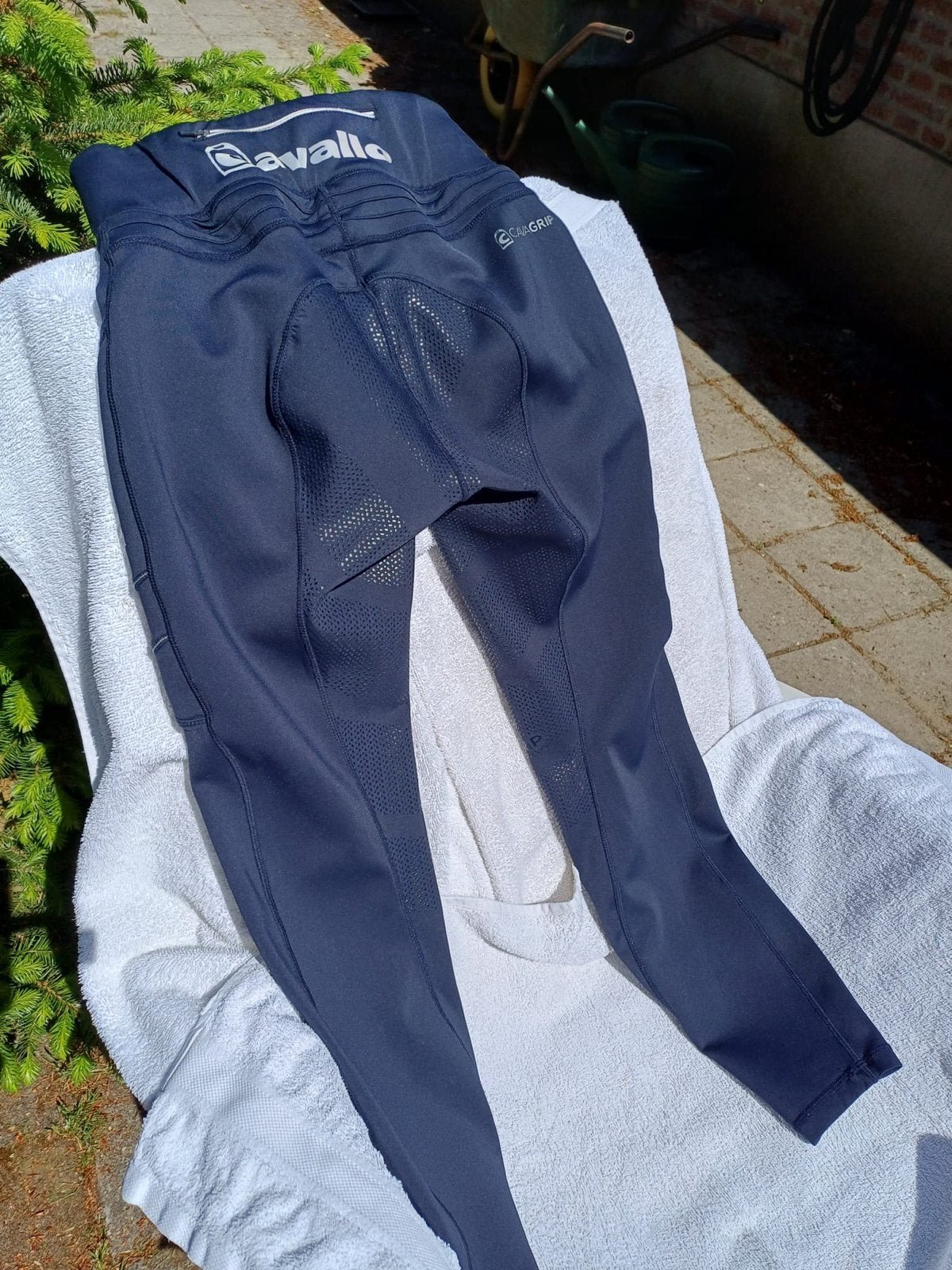 Cavallo cavagrip paardrijbroek donkerblauw maat 38, Dieren en Toebehoren, Ophalen of Verzenden, Dressuur, Onderkleding