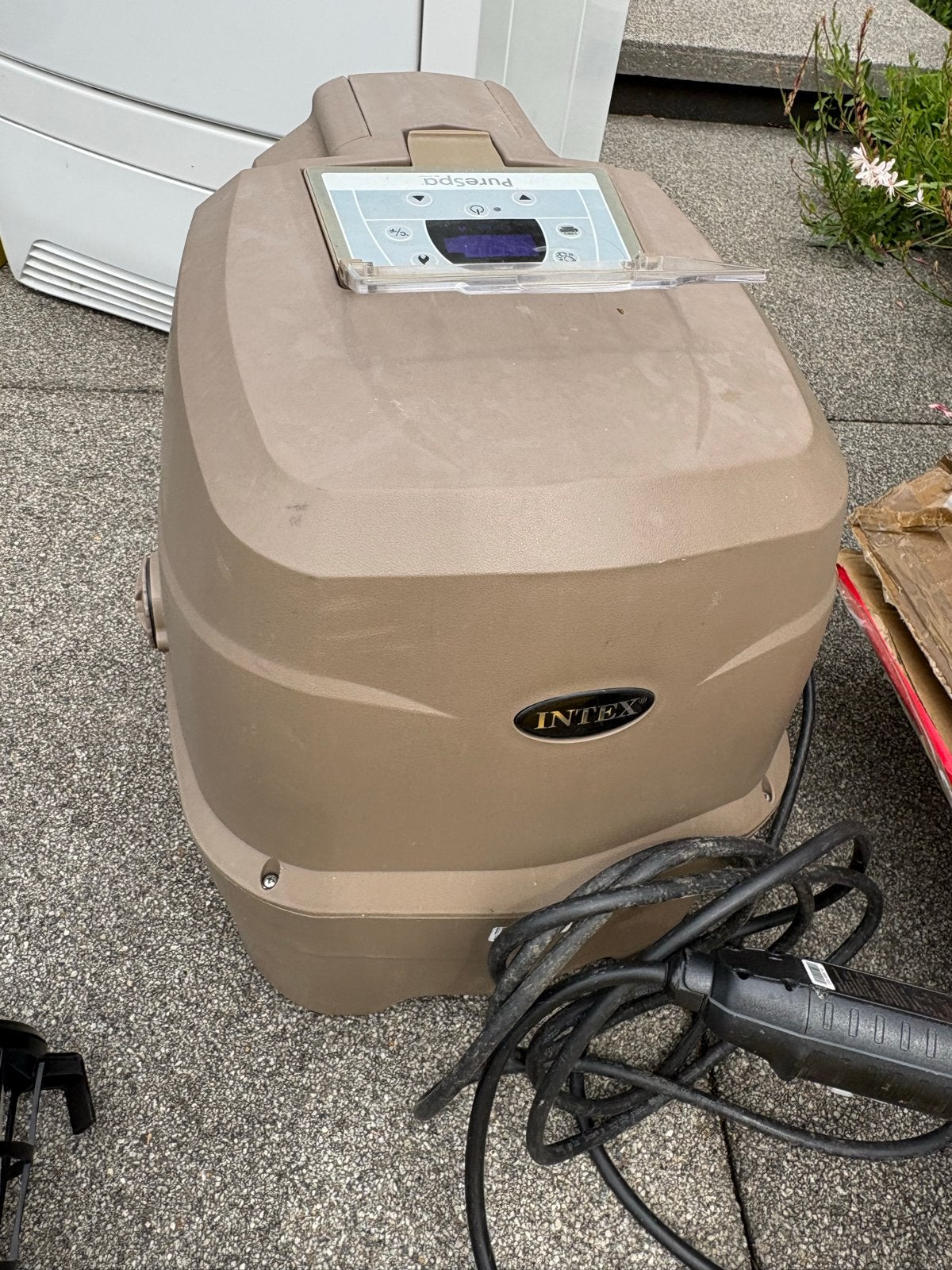 Intex PureSpa Pomp en Filterunit - Gebruikt, Ophalen of Verzenden, Gebruikt, Filter, Vast